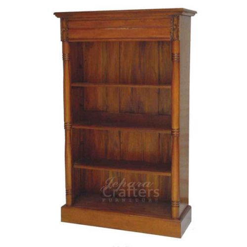 Mahogany Open BookCase MHBC006